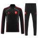 25/26 LIV Black &Red Edge Half Pull Tracksuit (半拉链)