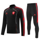 25/26 LIV Black &Red Edge Half Pull Tracksuit (半拉链)