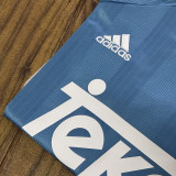 1999/2000 RMA Blue Retro Long Sleeve Soccer Jersey