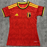 25/26 Belgium Home Women Soccer Jersey#女
