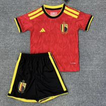 26/27 Belgium Home Kids Soccer Jersey