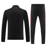 25/26 LIV Black &Red Edge Half Pull Tracksuit (半拉链)