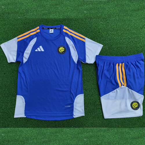 25/26 Al-Nassr Blue Player Version Training Short Suit球员版