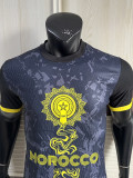 25/26 Morocco Black Player Version Soccer Jersey