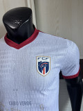 25/26 Cabo Verde White Player Version Soccer Jersey