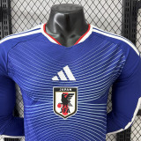 2026 Japan Home Player Version Long Sleeve Soccer Jersey