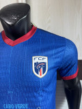 25/26 Cabo Verde Blue Player Version Soccer Jersey