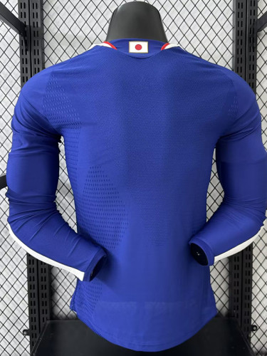 2026 Japan Home Player Version Long Sleeve Soccer Jersey