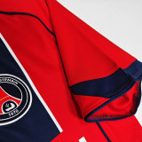 2004/2005 PSG Paris Away Red Retro Soccer Jersey(8A)