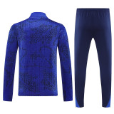 26/27 France Royal Blue Jacket Tracksuit