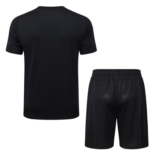 25/26 Man City Black Training Short Suit#D25206