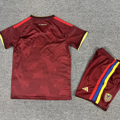2026 Venezuela Home Kids Soccer Jersey