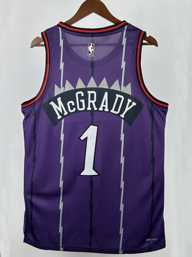 25/26 Raptors McGR ADY # 1 Purple Retro Edition Top Quality Hot Pressing NBA Jersey