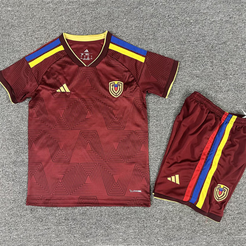 2026 Venezuela Home Kids Soccer Jersey