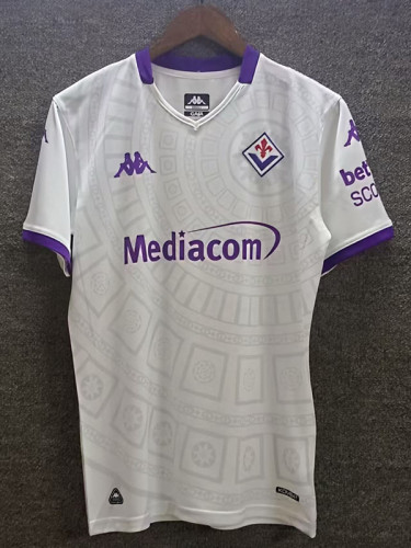 25/26 Fiorentina Ｗhite Fans Soccer Jersey