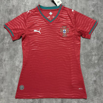 26/27 Portugal Home Women Soccer Jersey#女 26/27 Portugal Home Women Soccer Jersey#女