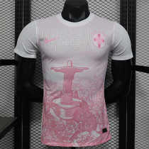 26/27 Brazil Special Edition Pink Player Version Soccer Jersey