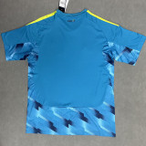 26/27 Spain Ｇoalkeeper Blue Fans Soccer Jersey