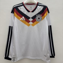 26/27 Germany Home Long Sleeve Fans Soccer Jersey#带四星 26/27 Germany Home Long Sleeve Fans Soccer Jersey#带四星