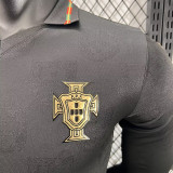 26/27 Portugal Commemorative Edition Black Long Sleeve Player Version Soccer Jersey