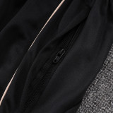 25/26 ARS Black Retro Edition Kids Half Pull Tracksuit #E25178(童装半拉链)