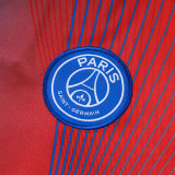 25/26 PSG Blue Red Inkjet Kids Half Pull Tracksuit#E25188 (童装/半拉链)