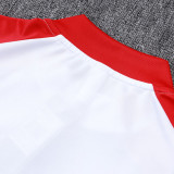 25/26 ARS White Half Pull Tracksuit #B25115(半拉链)