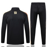 25/26 ARS Black Retro Edition Half Pull Tracksuit #B25113(半拉链)