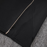 25/26 ARS Black Retro Edition Kids Half Pull Tracksuit #E25178(童装半拉链)