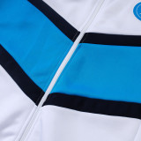 25/26 Napoli White # Blue Jacket Tracksuit#E25190童装