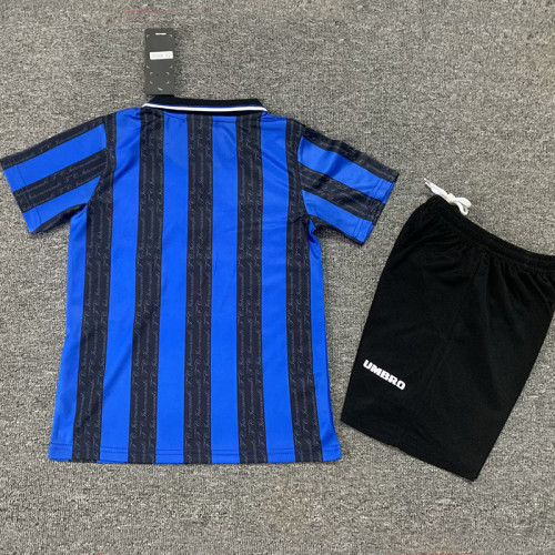 1997/1998 INT Home Kids Retro Soccer Jersey