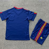 2010 Spain Away Kids Retro Soccer Jersey(带胸前决赛字)