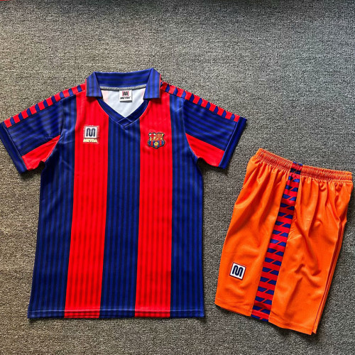 1991/1992 BAR Home Kids Retro Soccer Jersey