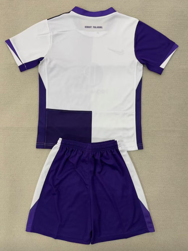 25/26 Toulouse FC Home  Kids Soccer Jersey