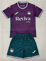 25/26 Swansea Away Kids Soccer Jersey 25/26 Swansea Away Kids Soccer Jersey