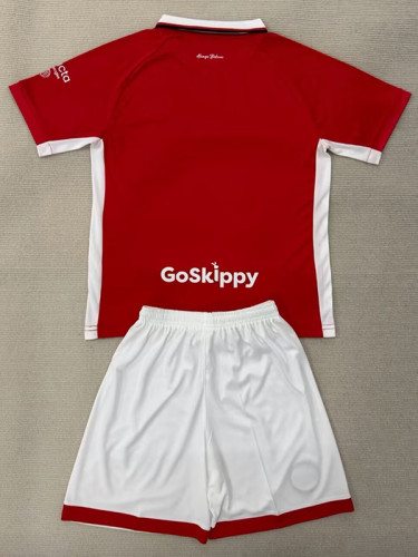 25/26 Bristol City Home Kids Soccer Jersey