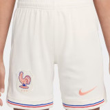 26/27 France White Shorts Pants