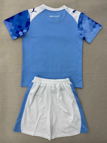 25/26 Derby County F.C Third Kids  Soccer Jersey