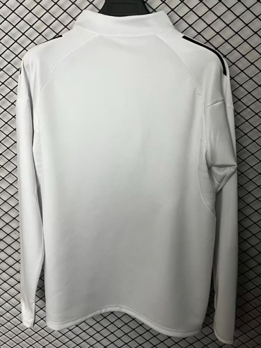 25/26 Sevilla White Half Pull Tracksuit (半拉链)