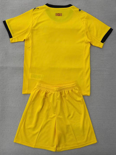 25/26 Girona Away Kids Soccer Jersey