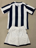 25/26 West Brom Home Kids Soccer Jersey