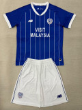 25/26 Cardiff City Home Kids Soccer Jersey