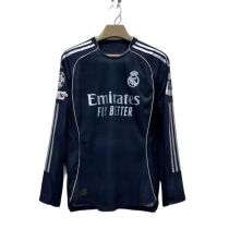 25/26 Real Madrid Away Fan Long-Sleeved Jersey