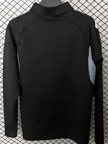 25/26 Granada Black Half Pull Tracksuit (半拉链)