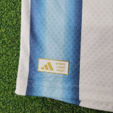 26/27 Argentina Home  Player Version Kids Soccer Jersey(带胸前章)