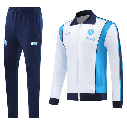 26/27 Napoli White Jacket Tracksuit#02