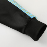 26/27 Marseille Black Jacket Tracksuit#02