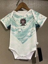 26/27 Portugal Away Baby Infant Crawl Suit