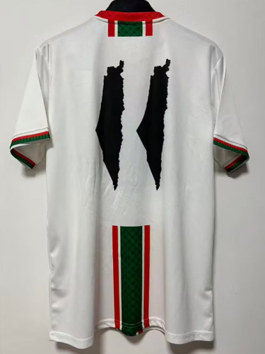 25/26 Palestine Arabic Special Edition White Fans Soccer Jersey