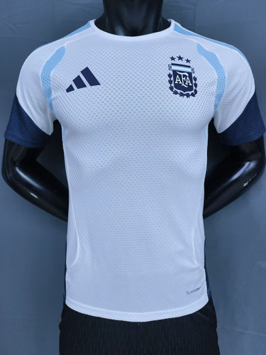 25/26 Argentina White Player VersionTraining Shirts#D2603